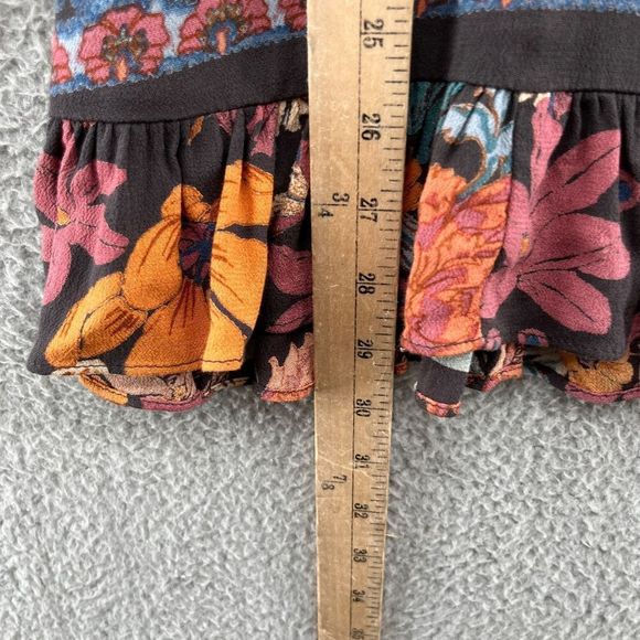 Free People Violet Hill printed tunic boho mini dress size 2 - Picture 10 of 11